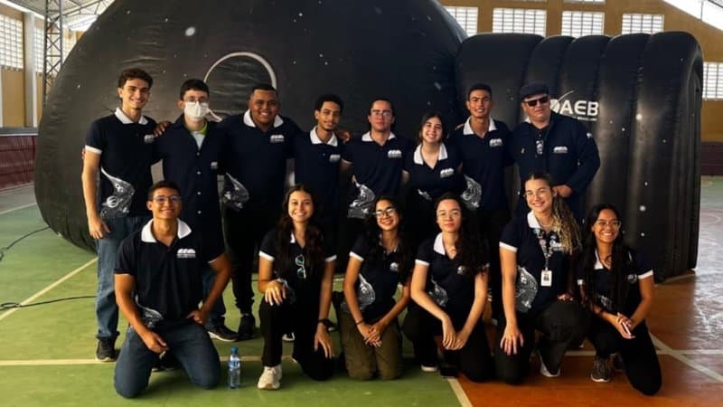 CVT Espacial leva Planetário à Secitex