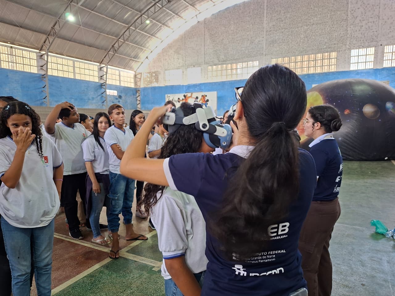 Ação itinerante em Santo Antônio