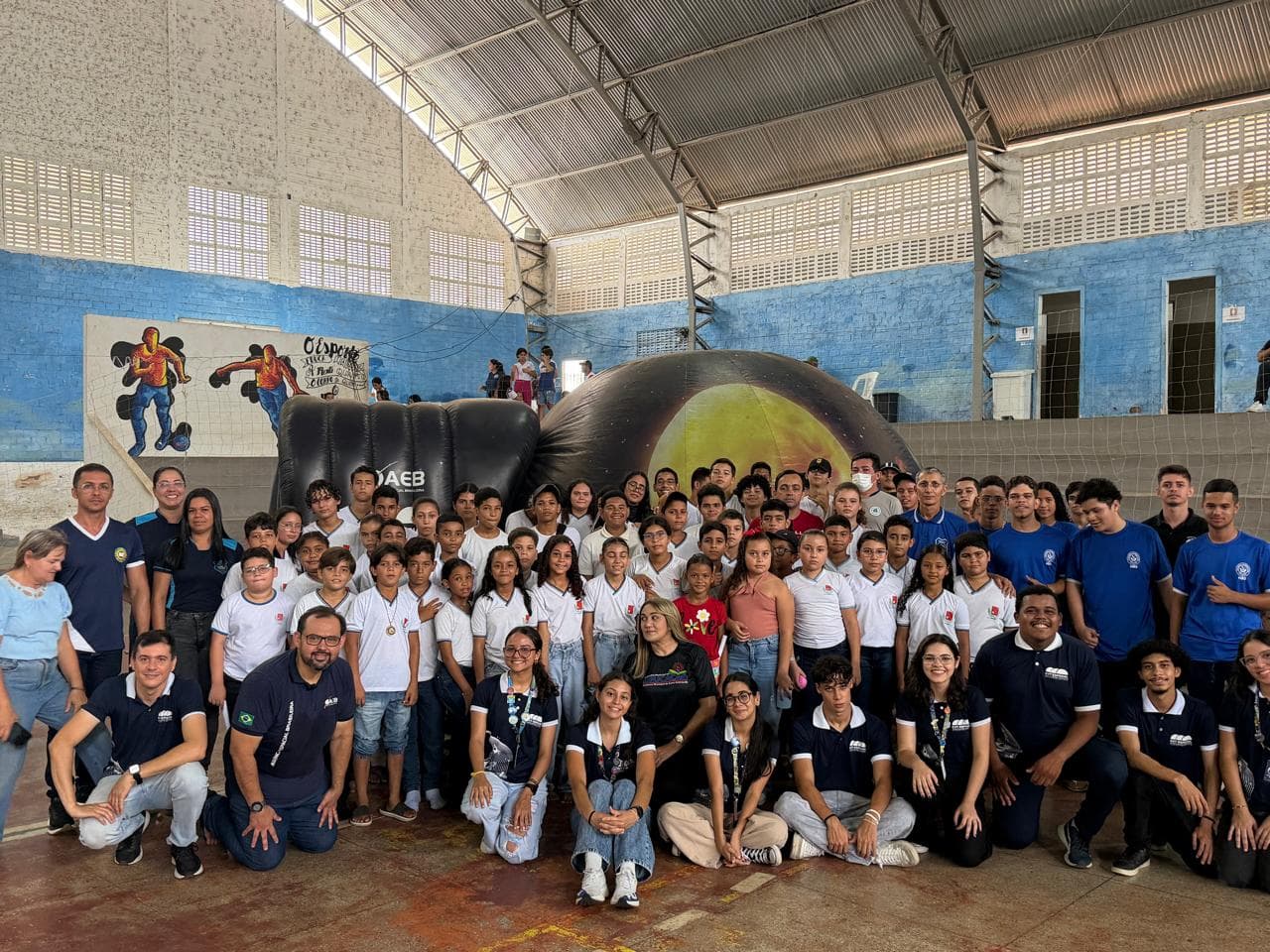 Ação itinerante em Santo Antônio