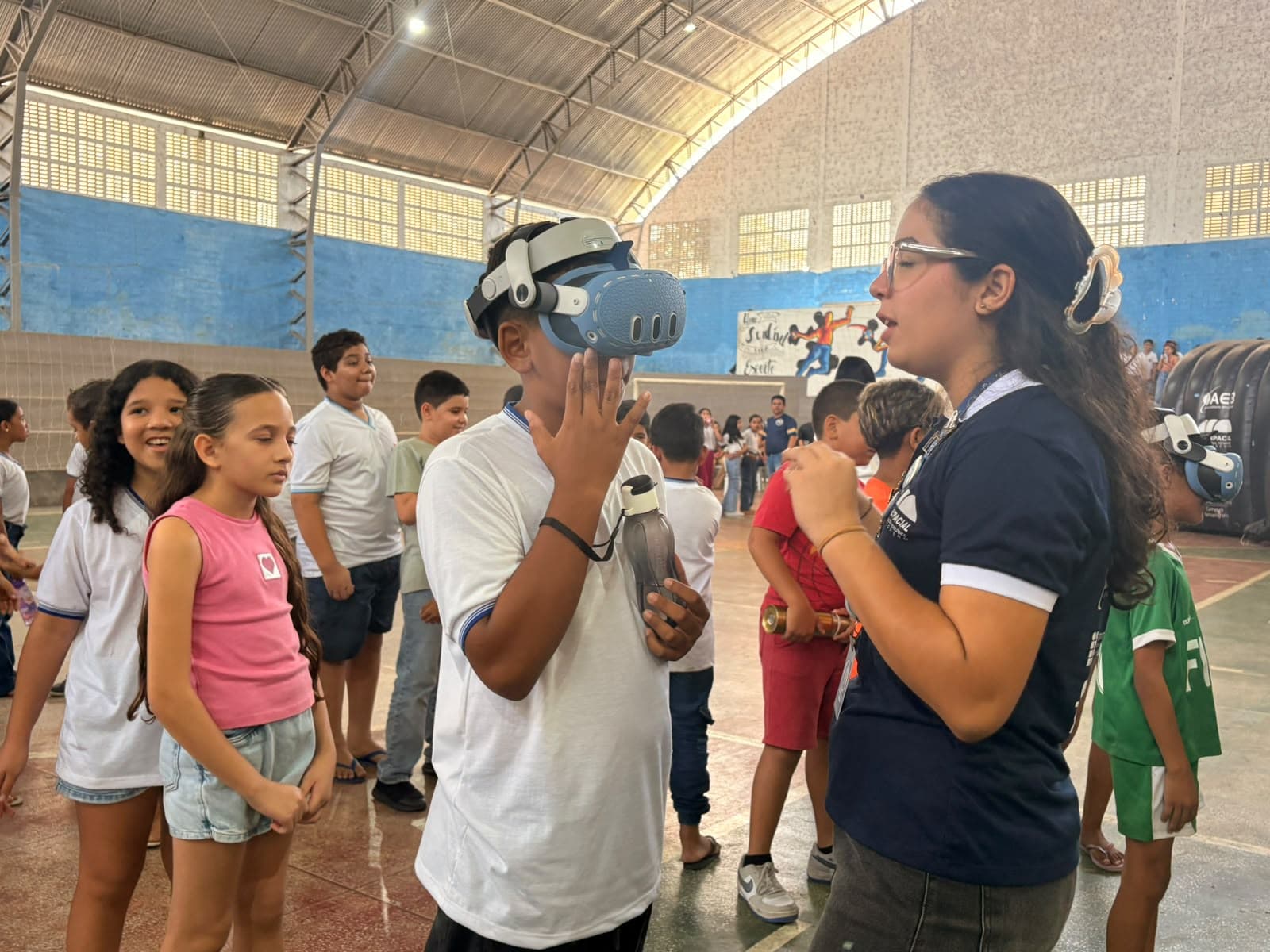 Ação itinerante em Santo Antônio