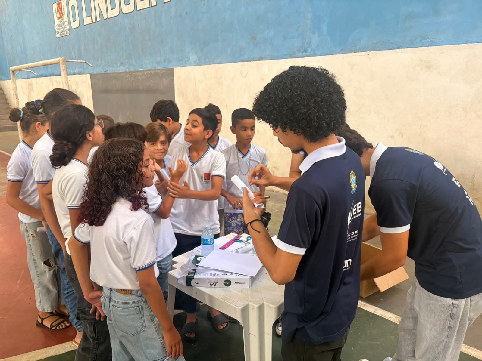 Ação itinerante em Santo Antônio