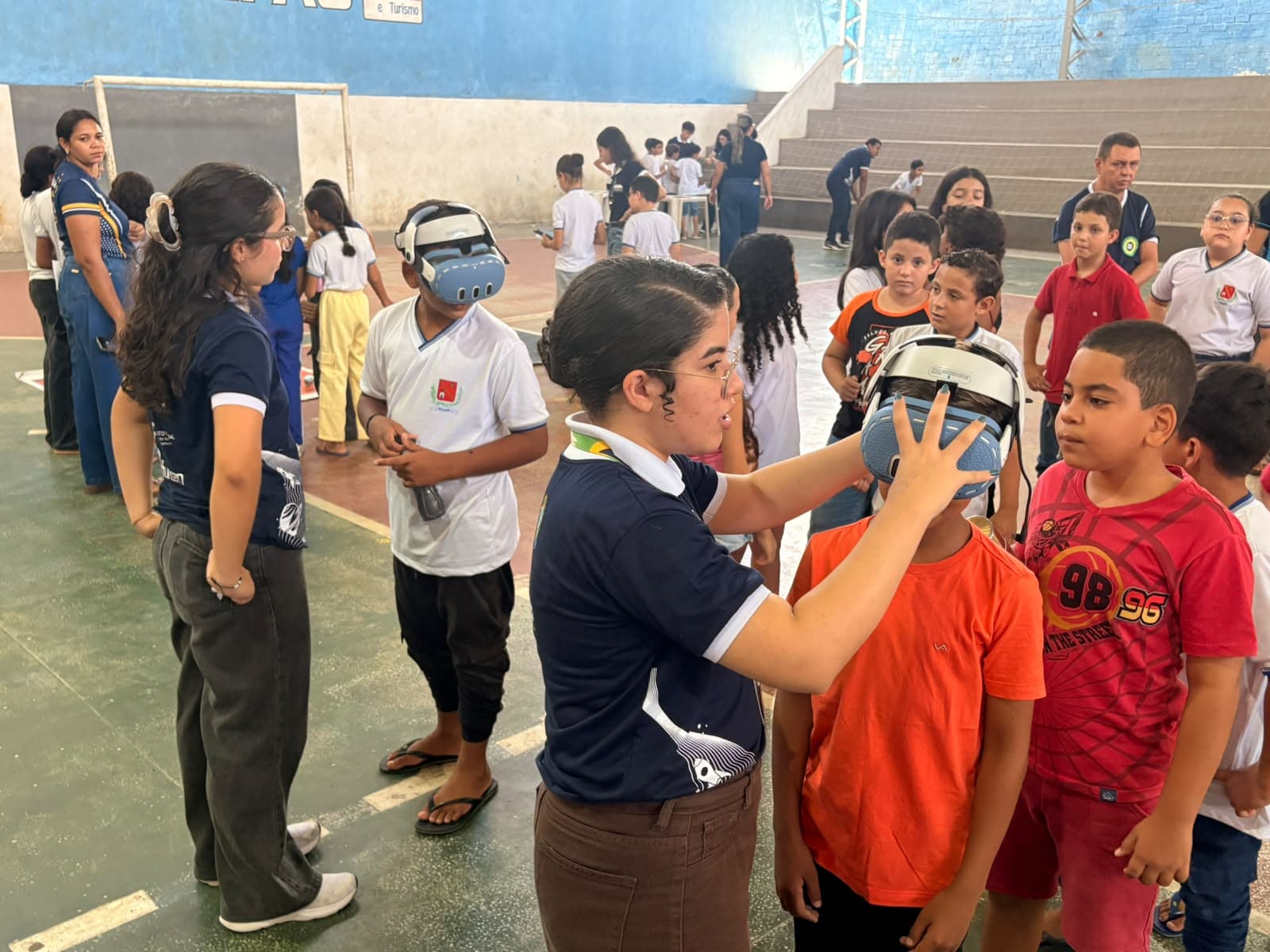 Ação itinerante em Santo Antônio
