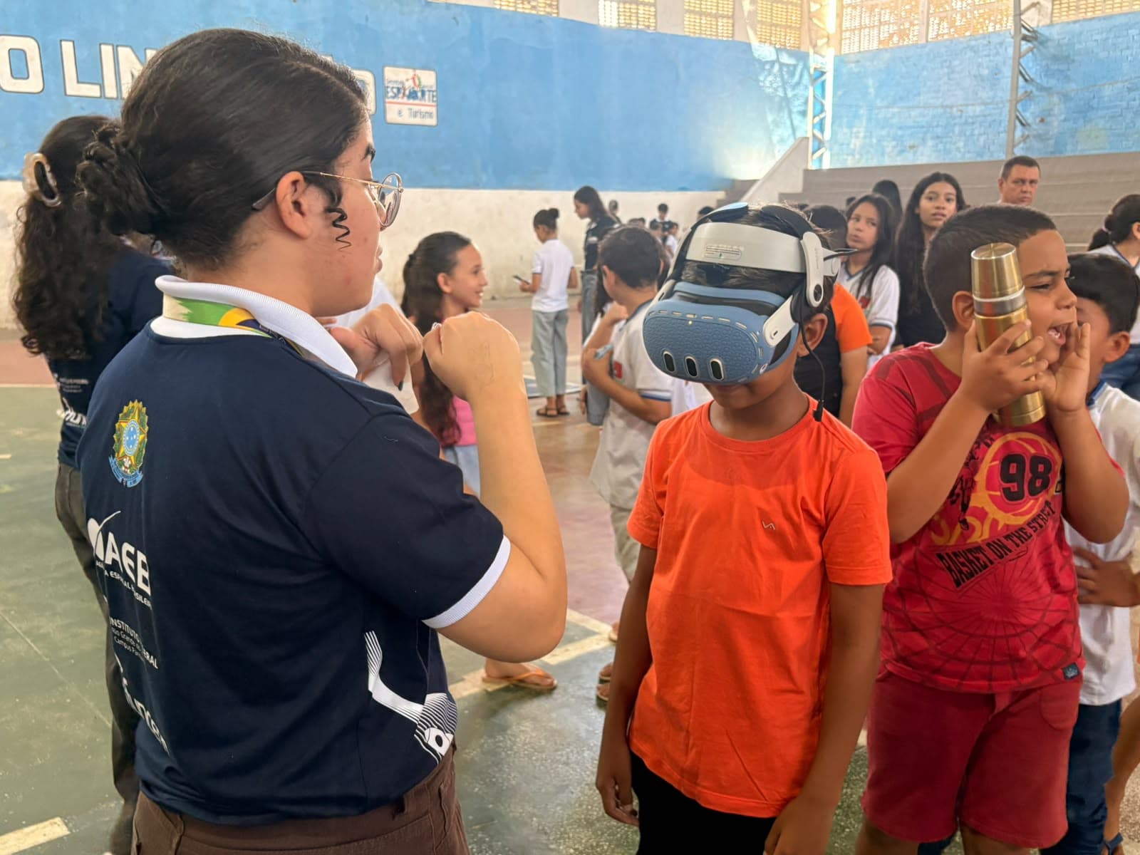 Ação itinerante em Santo Antônio