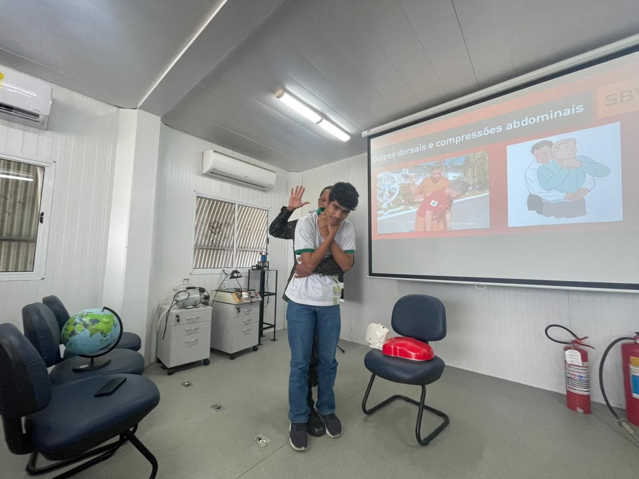 Capacitação Primeiros Socorros e Combate ao Incêndio
