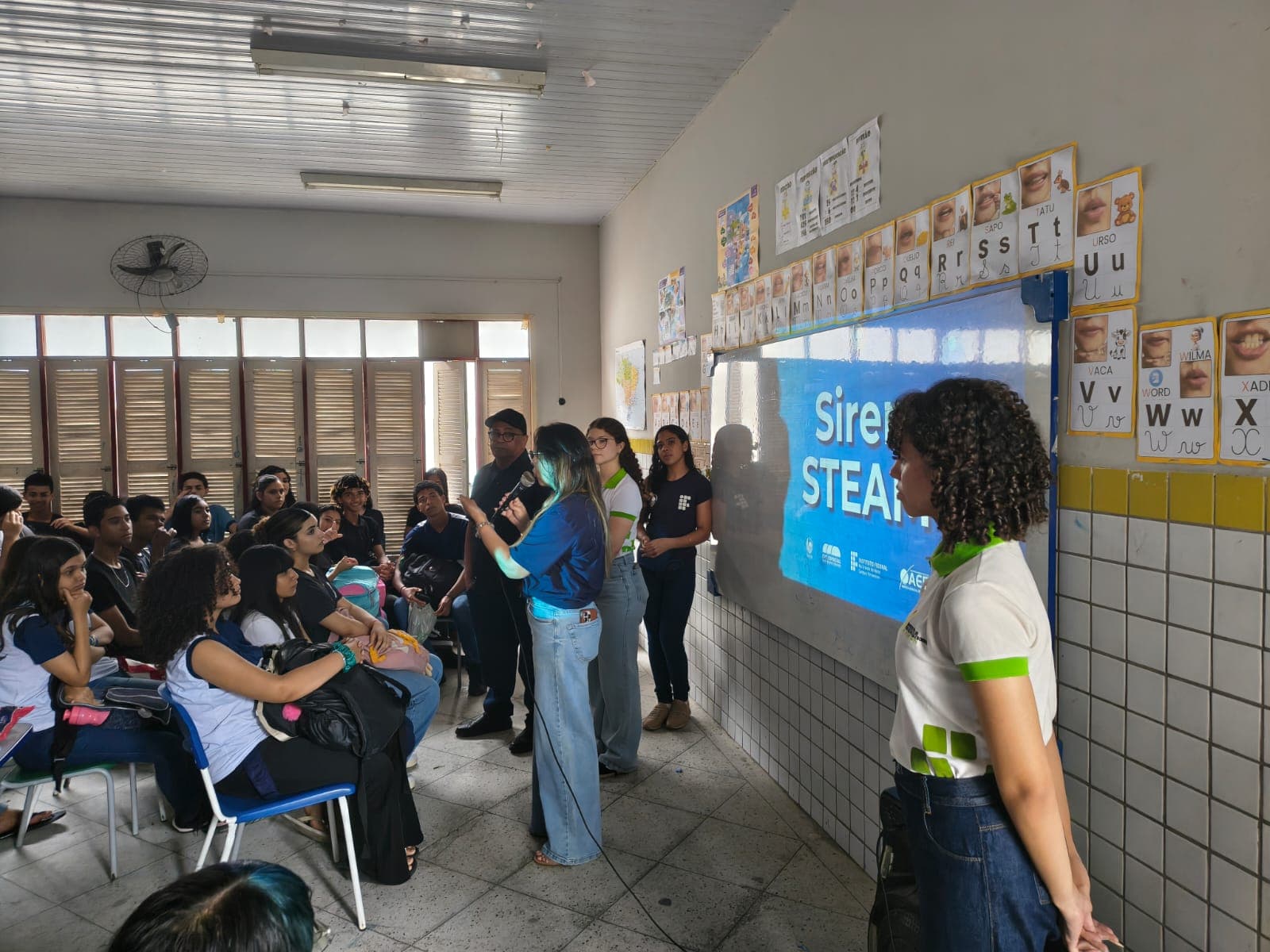 Ação do SirenSTEAM e do CVT-no Auta de Souza