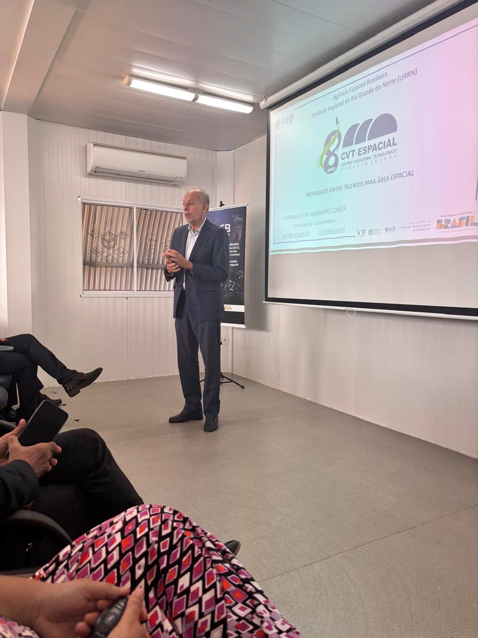 Imagem tirada do aniversário CVT-Espacial - 2025