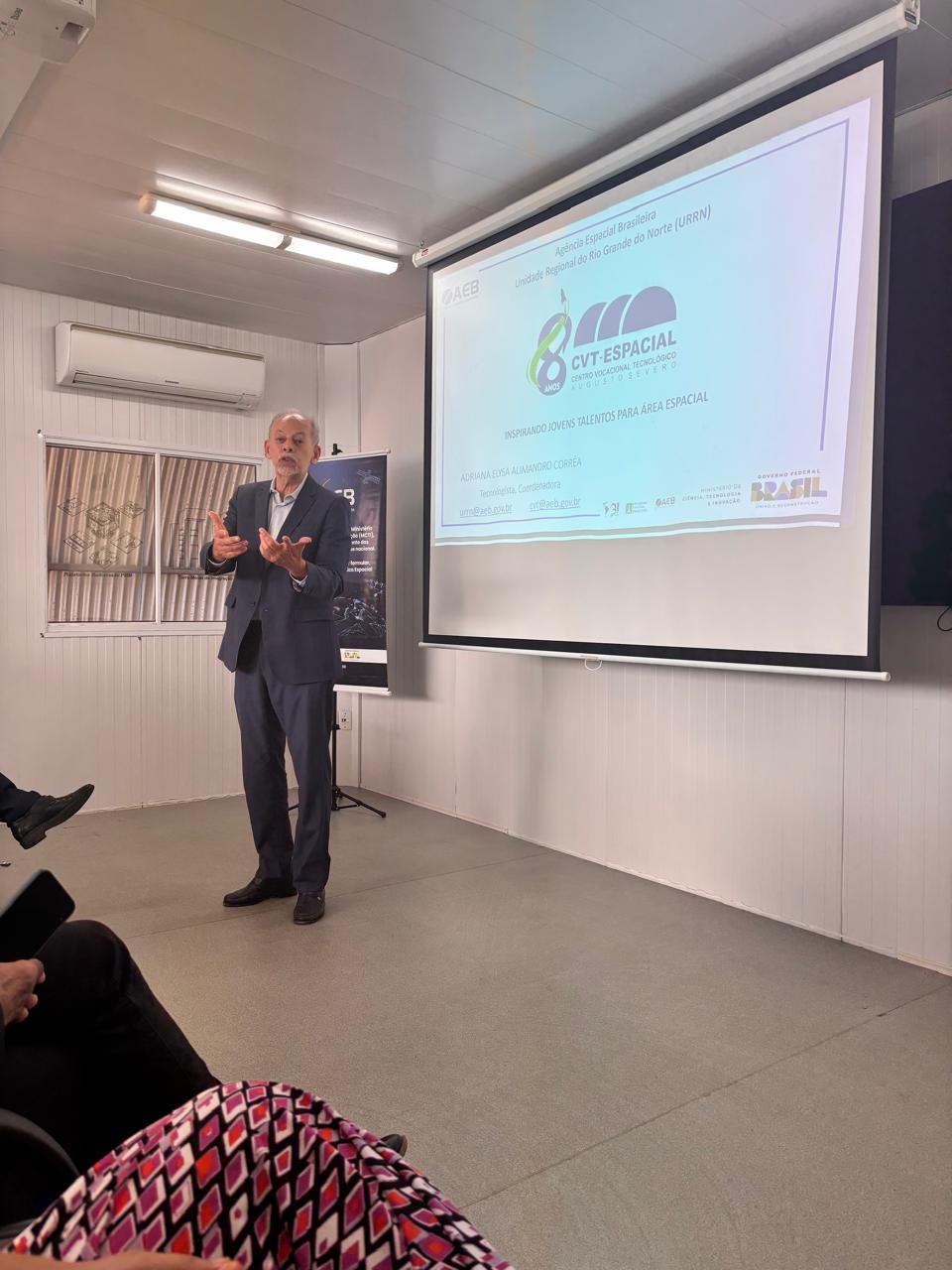 Imagem tirada do aniversário CVT-Espacial - 2025