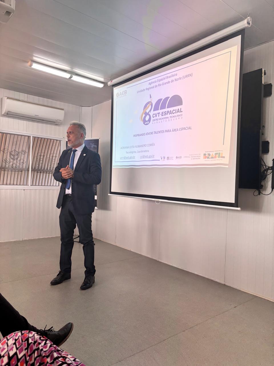 Imagem tirada do aniversário CVT-Espacial - 2025