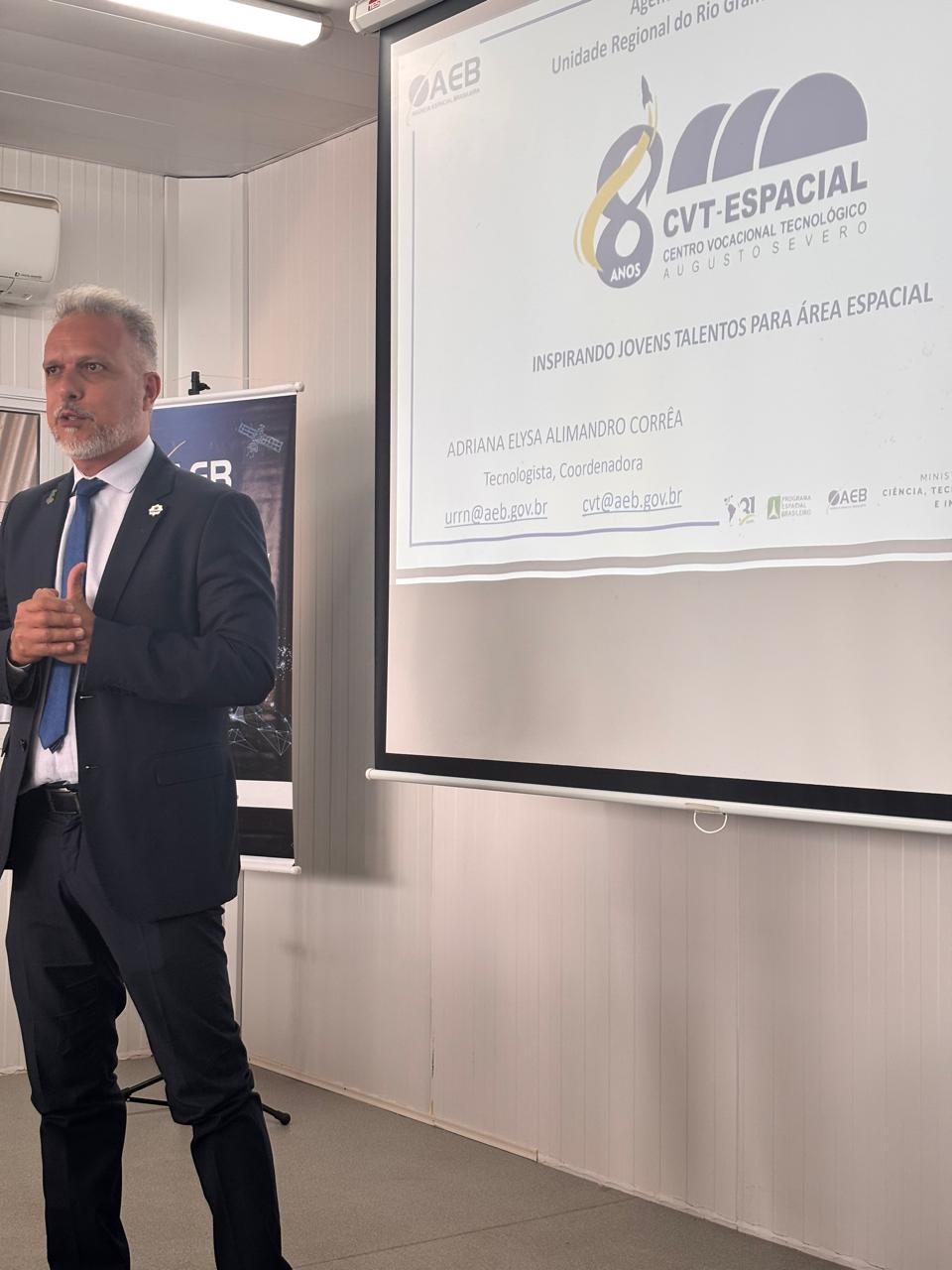 Imagem tirada do aniversário CVT-Espacial - 2025