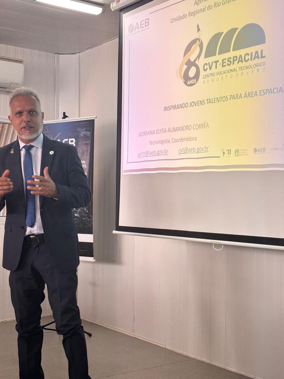 Imagem tirada do aniversário CVT-Espacial - 2025