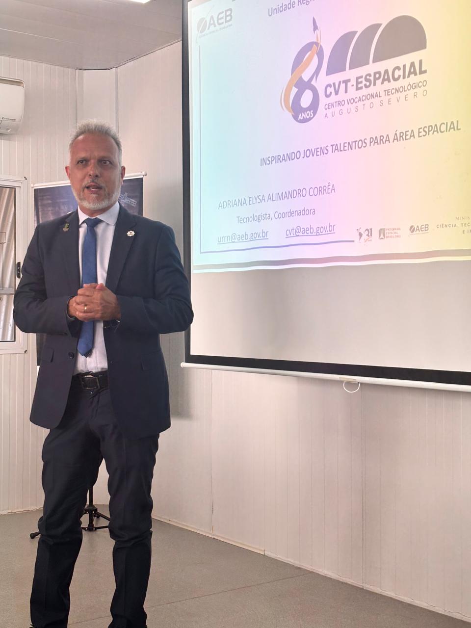 Imagem tirada do aniversário CVT-Espacial - 2025