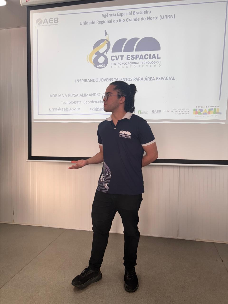 Imagem tirada do aniversário CVT-Espacial - 2025