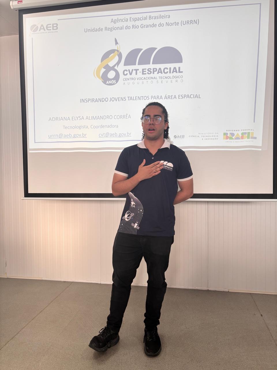 Imagem tirada do aniversário CVT-Espacial - 2025