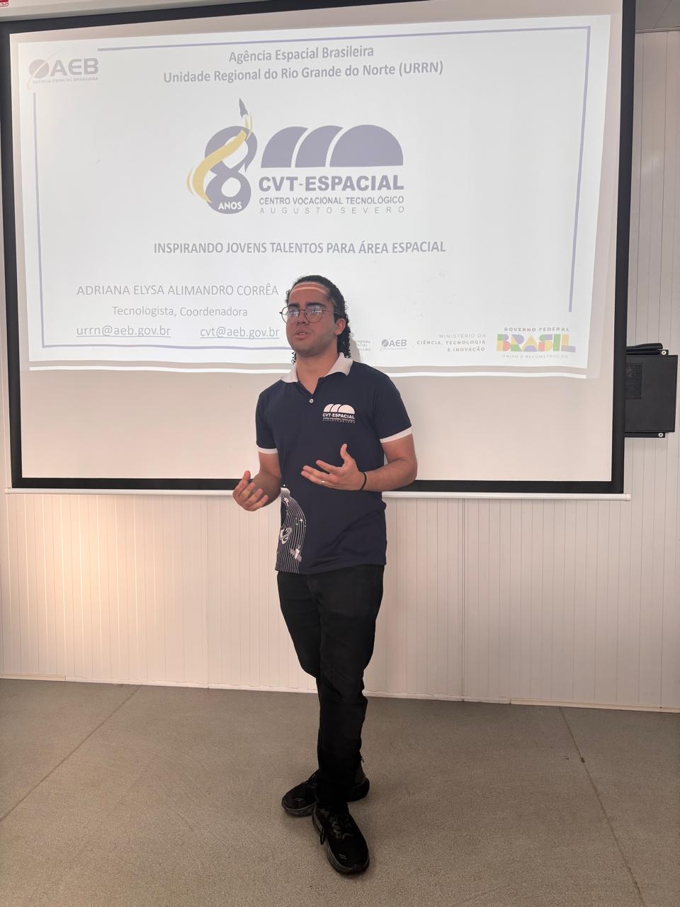 Imagem tirada do aniversário CVT-Espacial - 2025