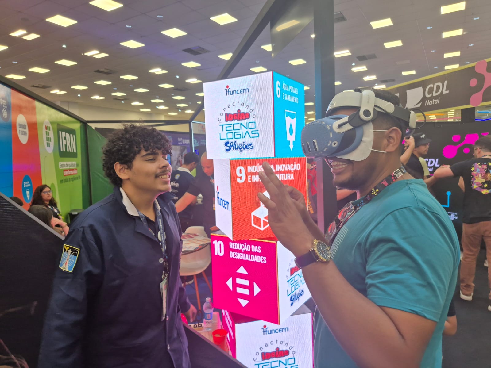 Imagem tirada no evento Go!RN - 2025