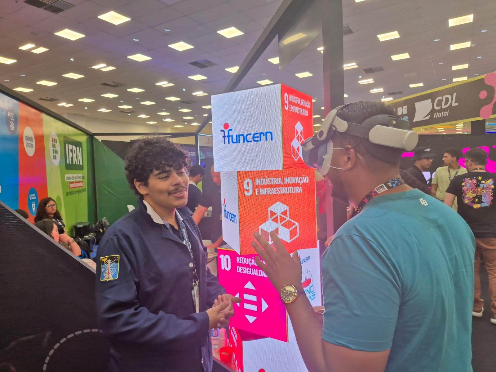 Imagem tirada no evento Go!RN - 2025