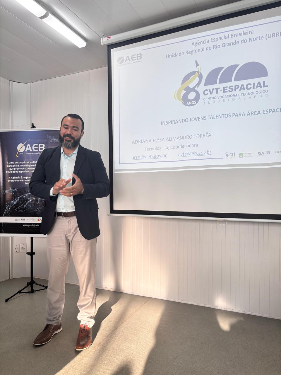 Imagem tirada do aniversário CVT-Espacial - 2025