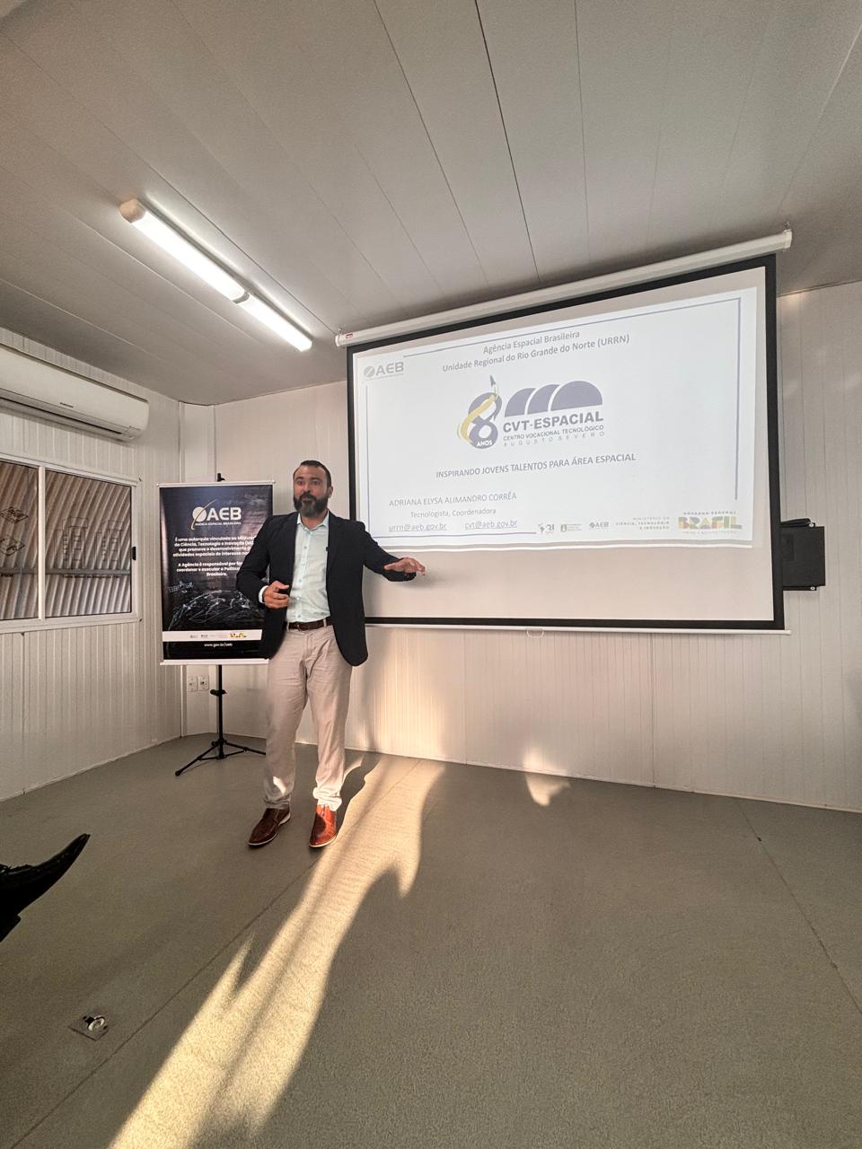 Imagem tirada do aniversário CVT-Espacial - 2025