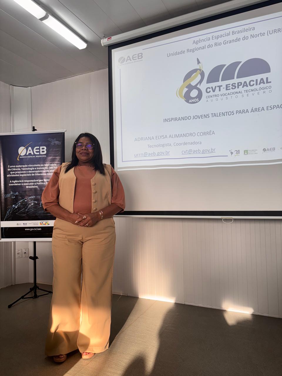 Imagem tirada do aniversário CVT-Espacial - 2025