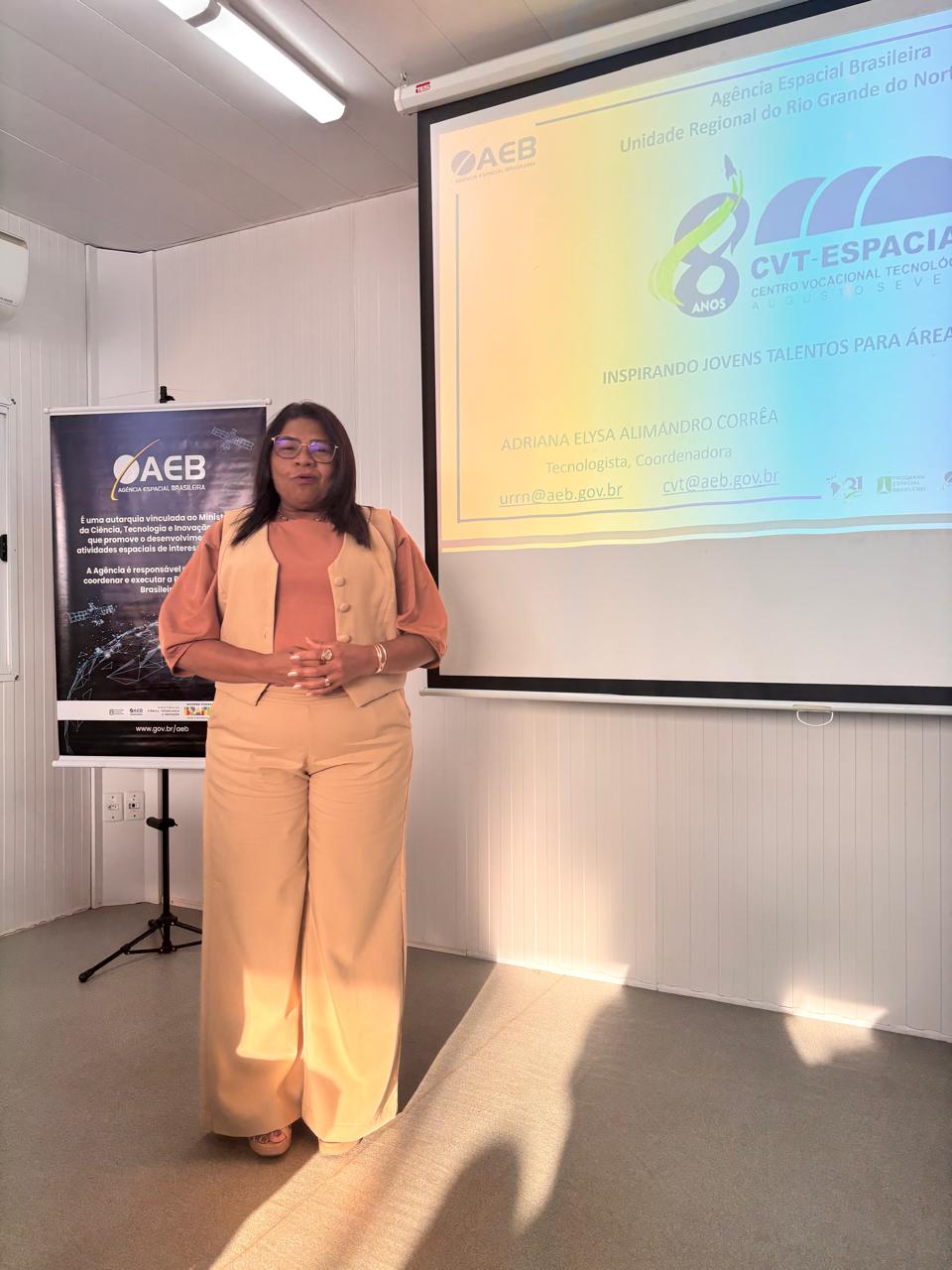 Imagem tirada do aniversário CVT-Espacial - 2025