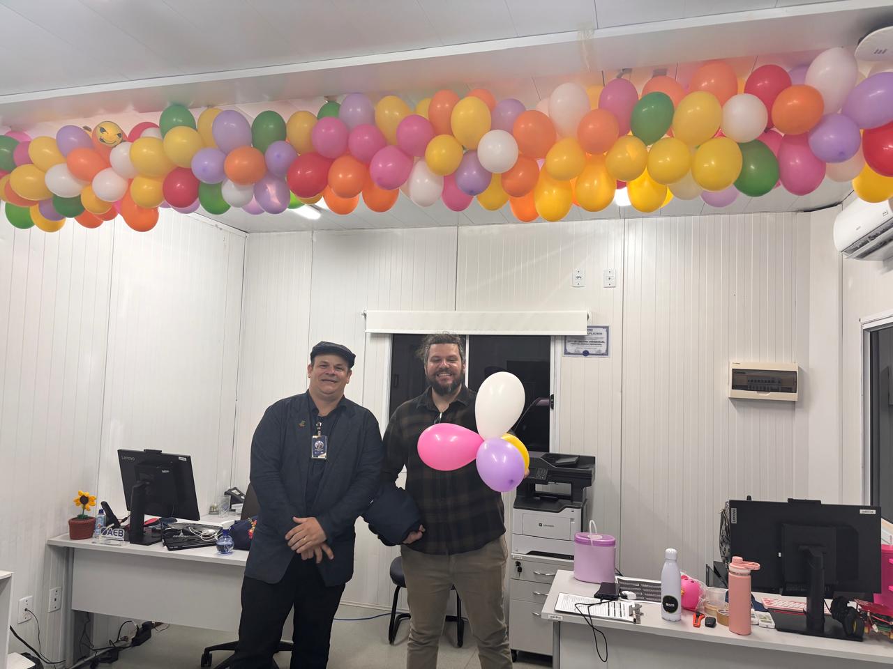 Imagem tirada do aniversário CVT-Espacial - 2025