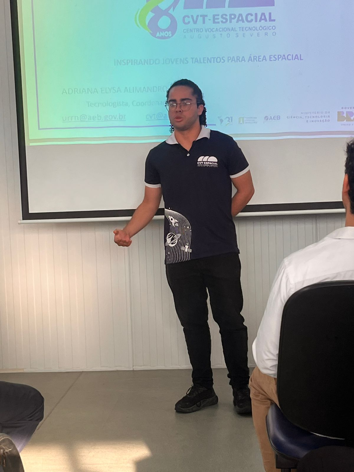 Imagem tirada do aniversário CVT-Espacial - 2025