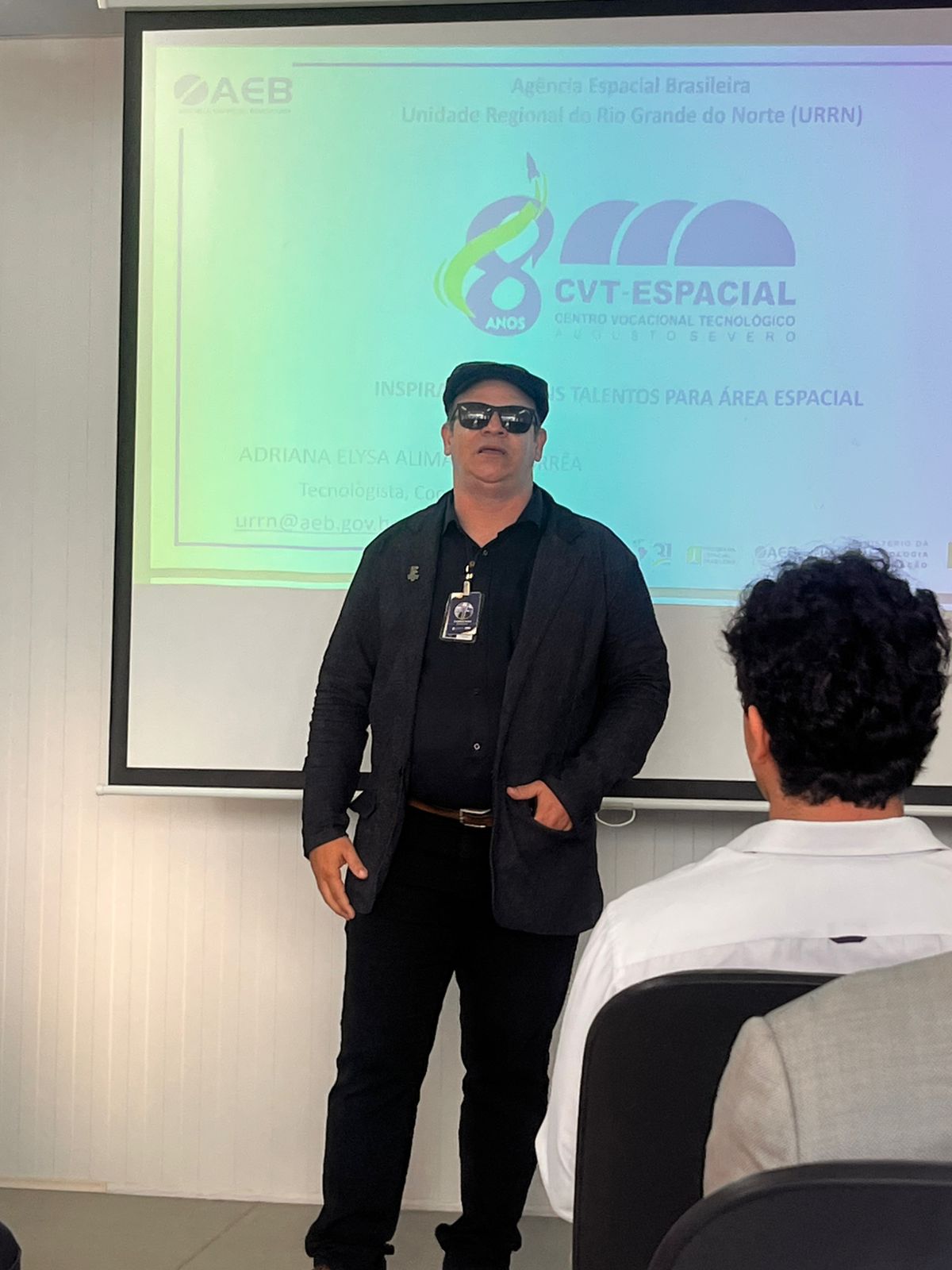 Imagem tirada do aniversário CVT-Espacial - 2025