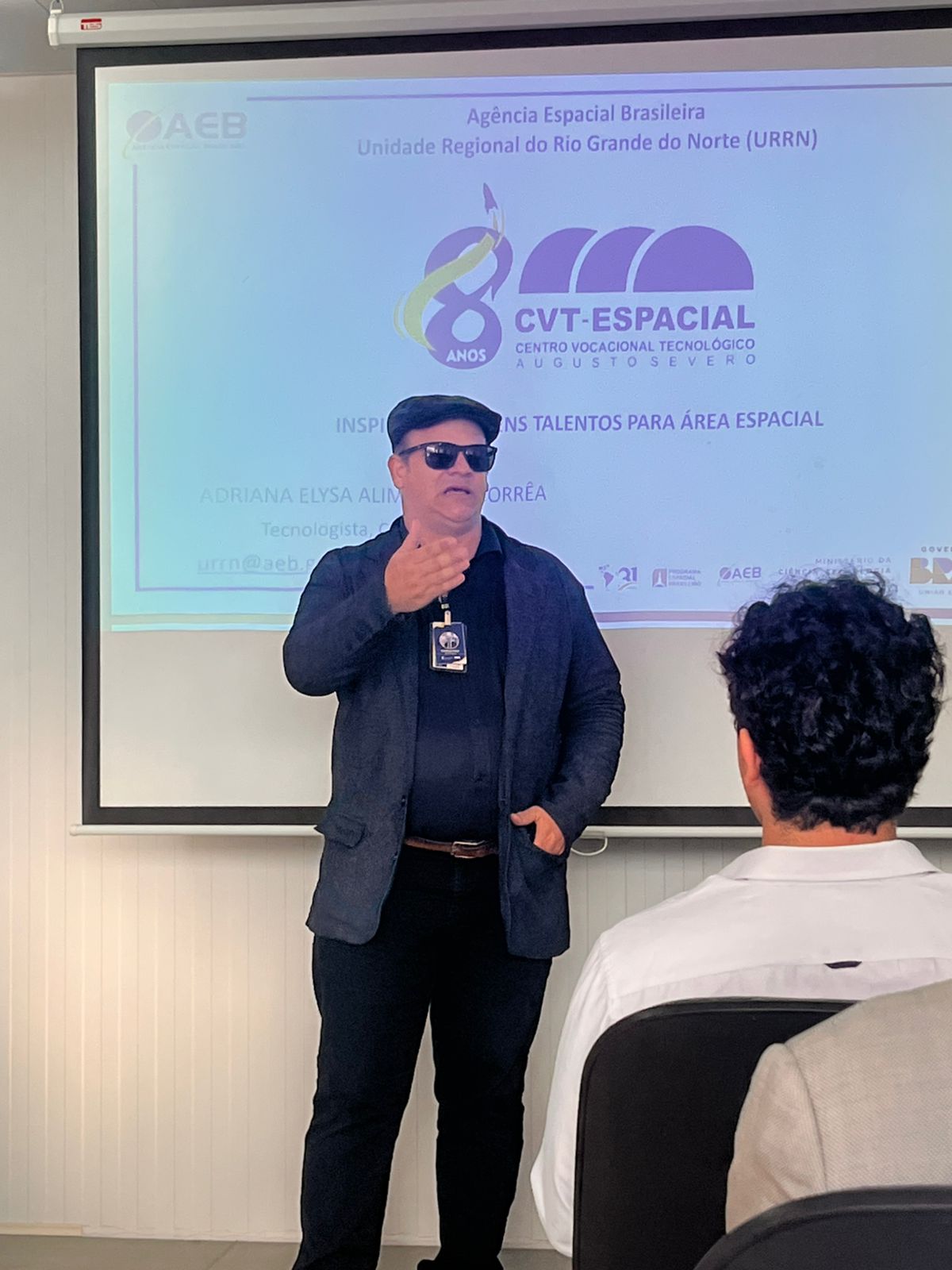 Imagem tirada do aniversário CVT-Espacial - 2025