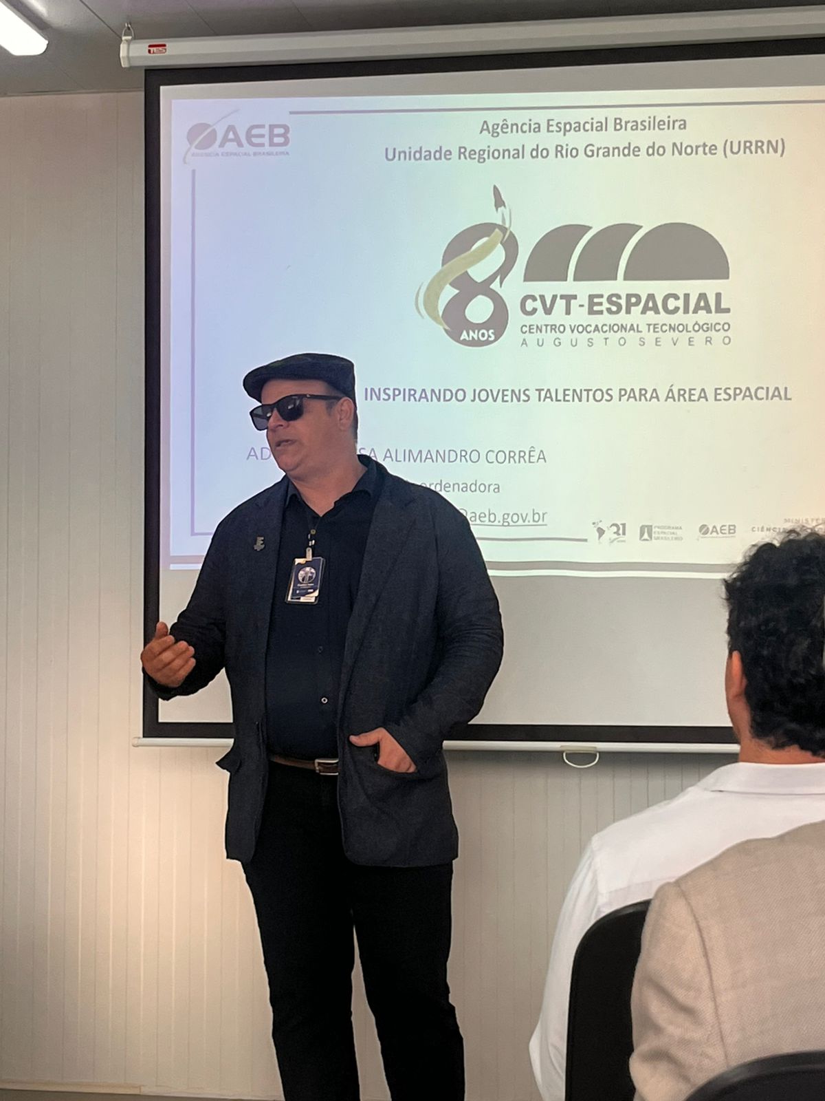 Imagem tirada do aniversário CVT-Espacial - 2025