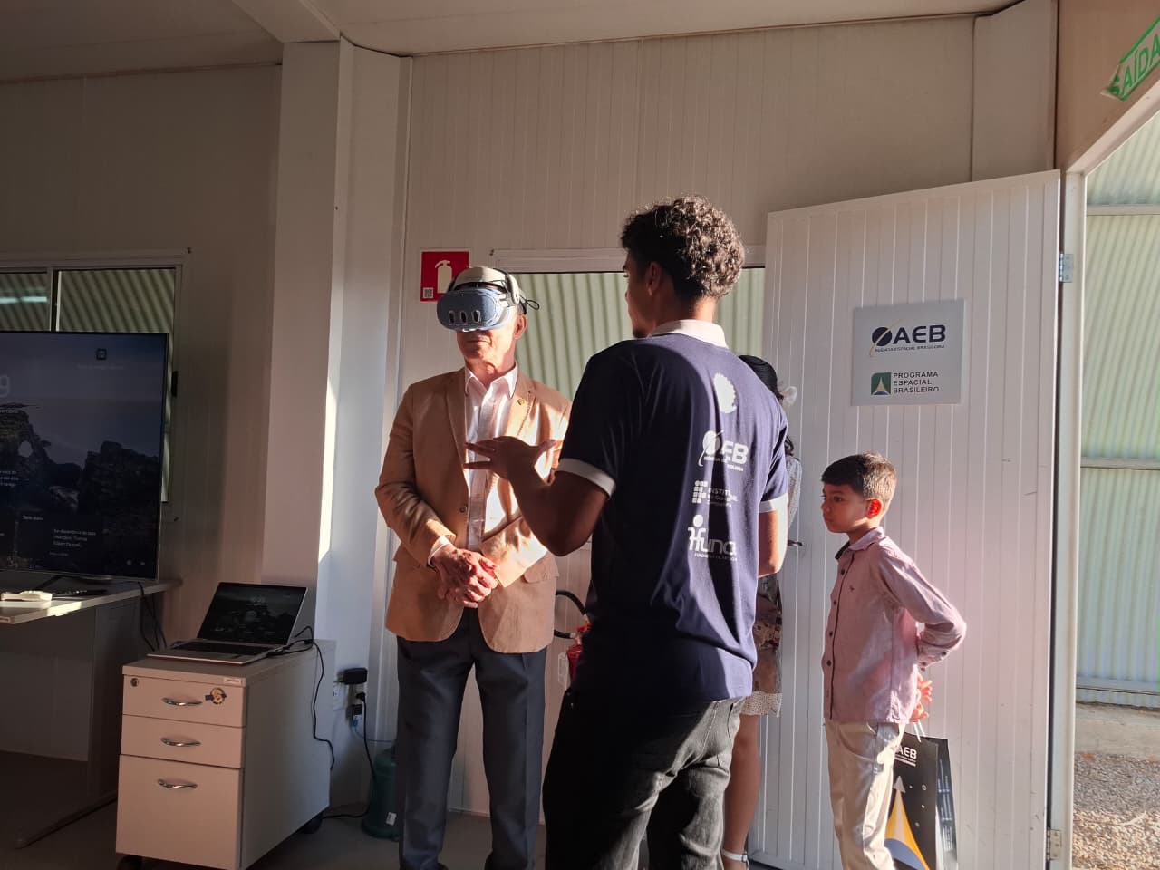 Imagem tirada do aniversário CVT-Espacial - 2025