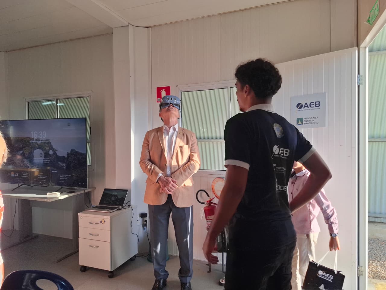 Imagem tirada do aniversário CVT-Espacial - 2025