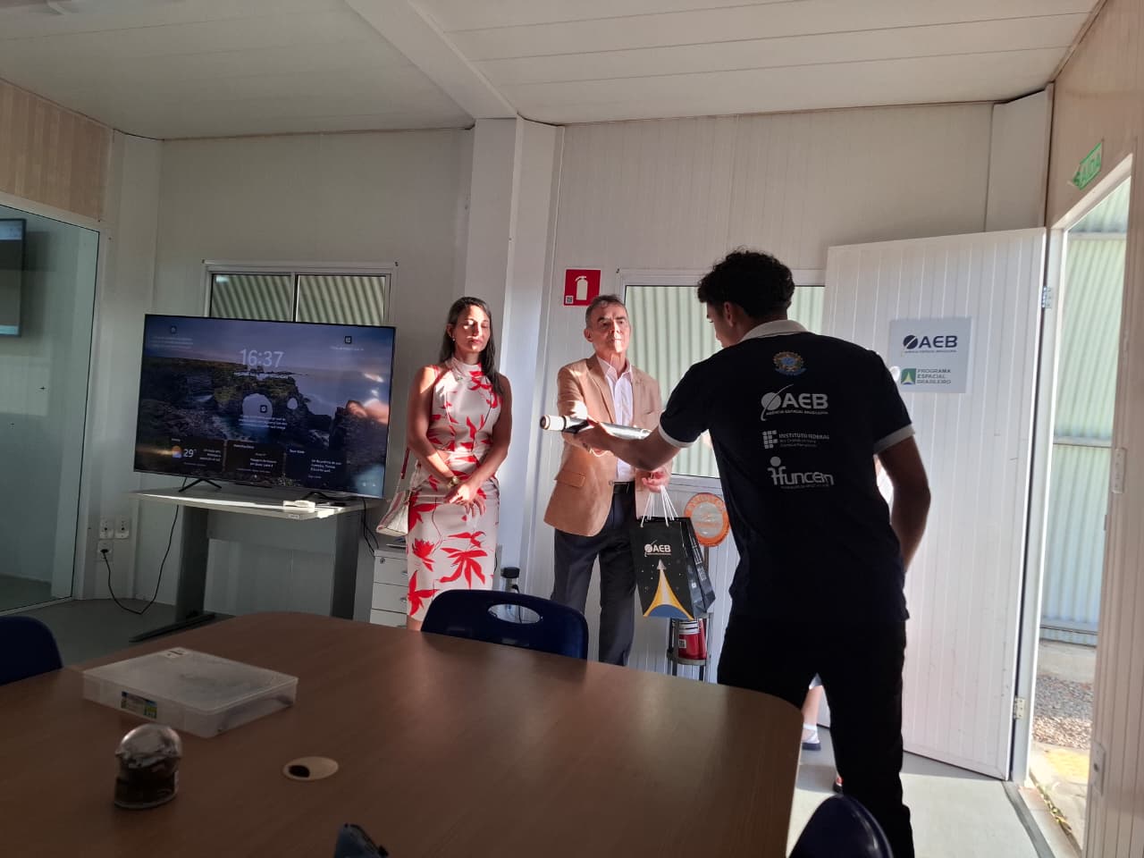 Imagem tirada do aniversário CVT-Espacial - 2025