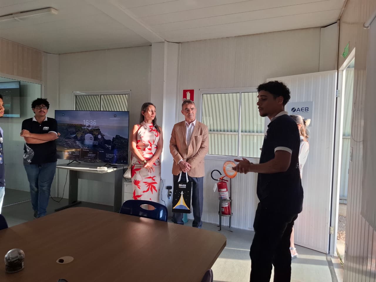 Imagem tirada do aniversário CVT-Espacial - 2025