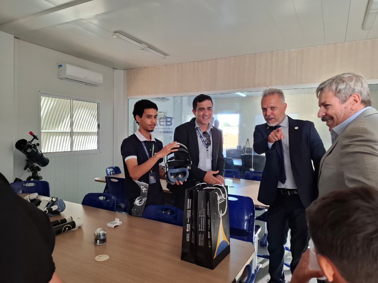 Imagem tirada do aniversário CVT-Espacial - 2025