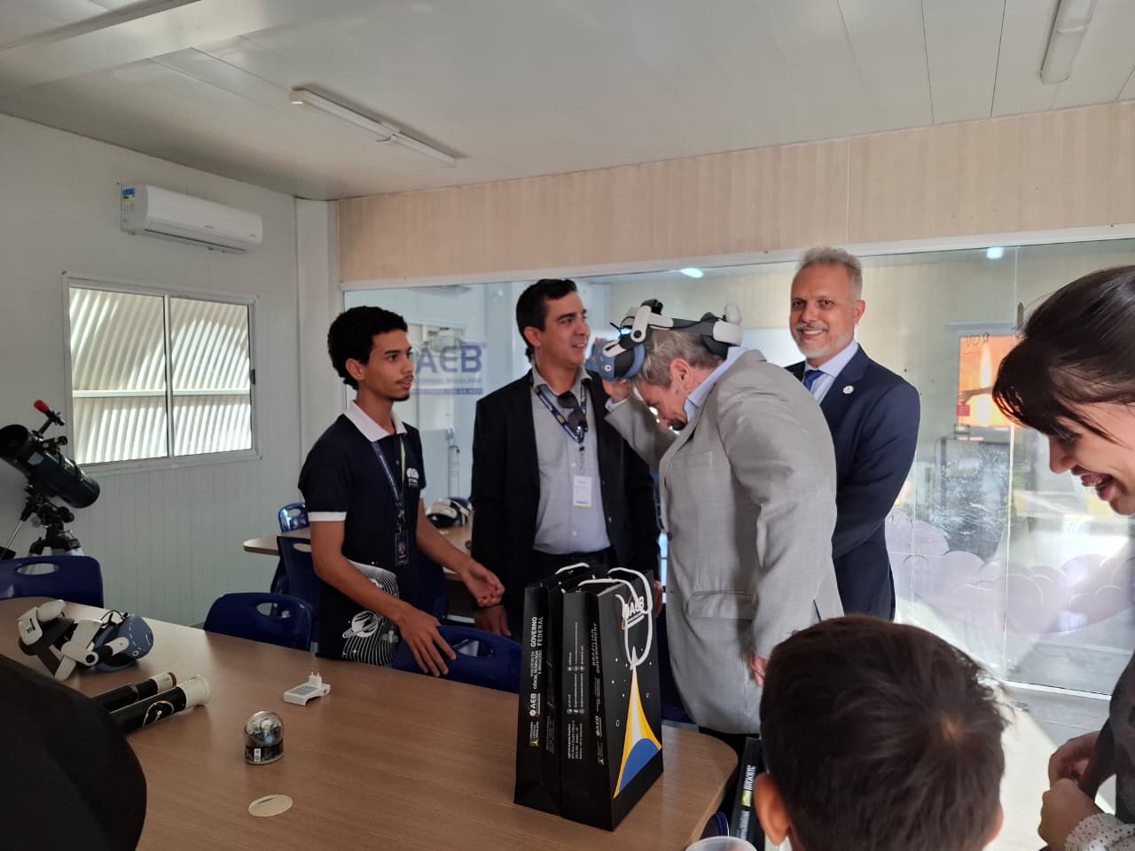 Imagem tirada do aniversário CVT-Espacial - 2025